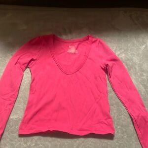 Pink long sleeve